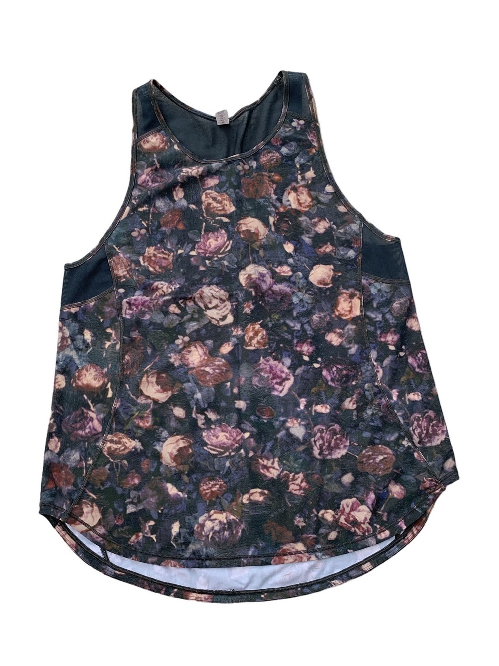 Lululemon Women’s Size 8 Sculpt Tank II in Frosted Rose Multi / Melanite Floral